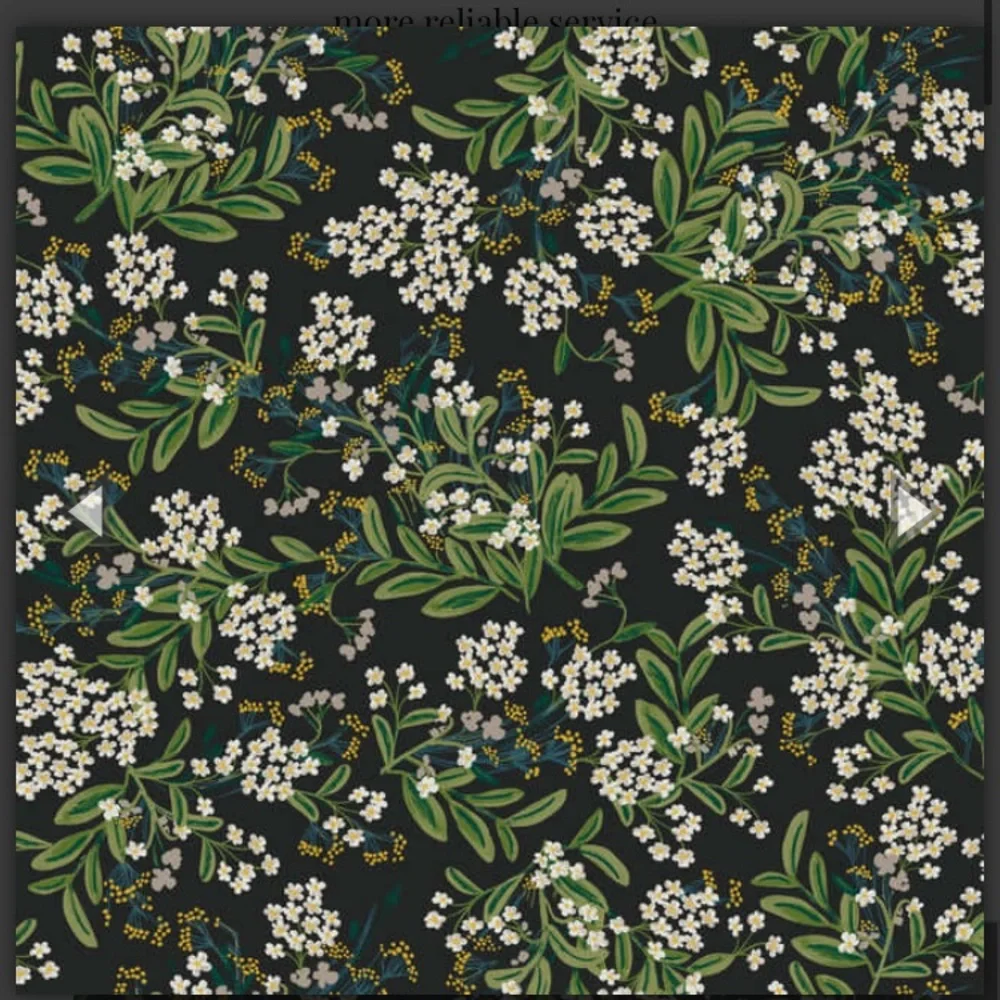 Half double roll of Rifle Paper Co. Cornflower wallpaper